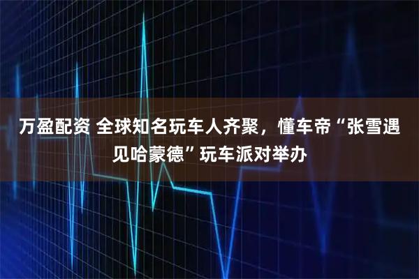 万盈配资 全球知名玩车人齐聚，懂车帝“张雪遇见哈蒙德”玩车派对举办
